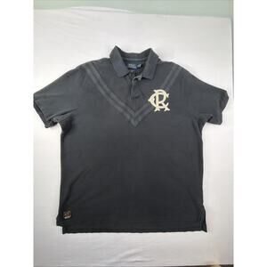 POLO RALPH LAUREN Men's Classic-Fit Chevron Trim Mesh Polo Xl